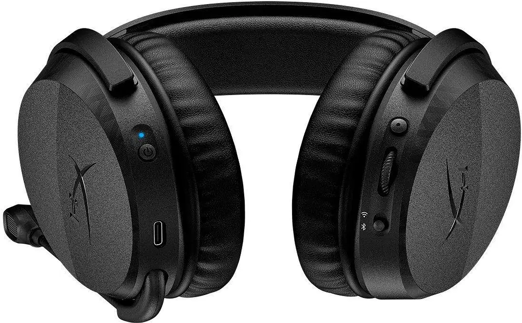 Ігрова гарнітура HyperX Cloud Stinger 3 WL/BT/USB-A/USB-C Black (BS1T8AA) - фото 2