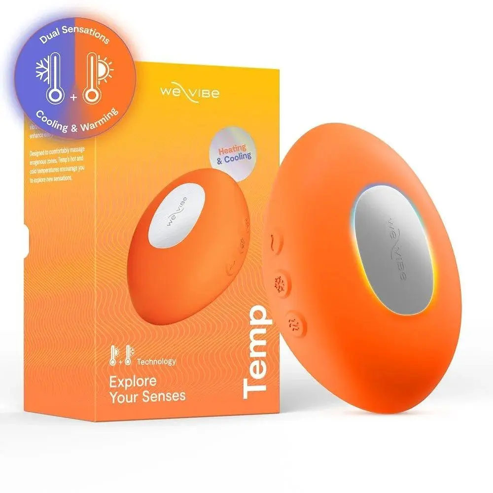 Вібратор We-Vibe Temp Tangerine для клітора - фото 13