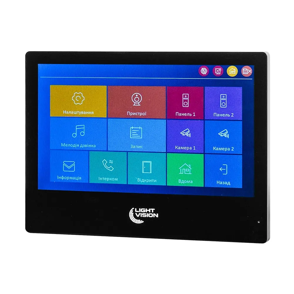 Відеодомофон 10" WiFi Tuya Light Vision SINGAPORE FHD Black (82-00233) - фото 2