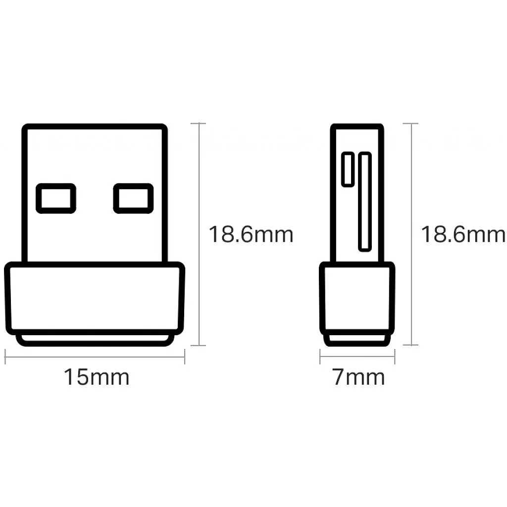Мережева карта Wi-Fi TP-Link ARCHER-T2U-NANO - фото 3