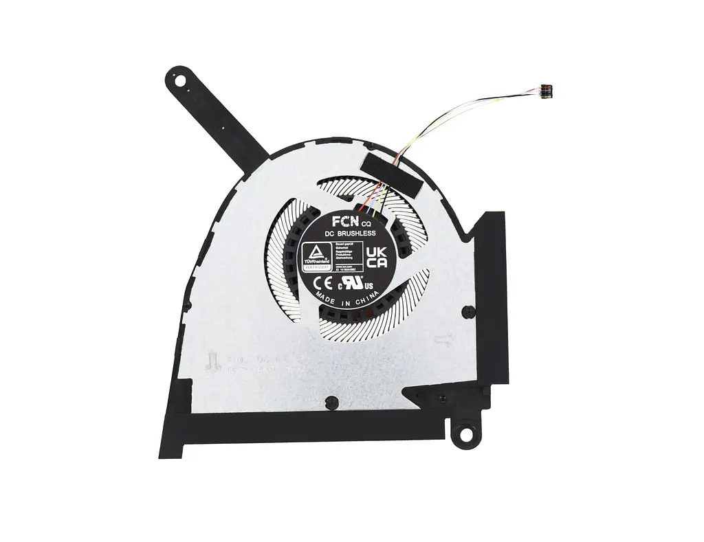 Вентилятор Asus кулер 12V для моделей ноутбука TUF Dash F15 FX517ZW, FX517ZM, FX517ZR (CPU Fan) 13NR0990T01021 Оригінал, 12V, 4pin - фото 3