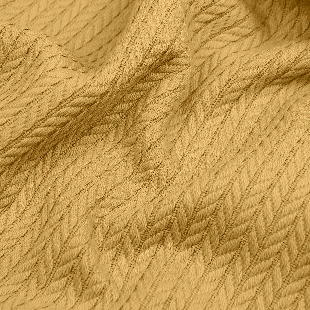 Плед покривало Cosas Summer Knitted Braid 240х260 см косичка (Blanket_23Summer_KnittedBraid_240x260) - фото 3