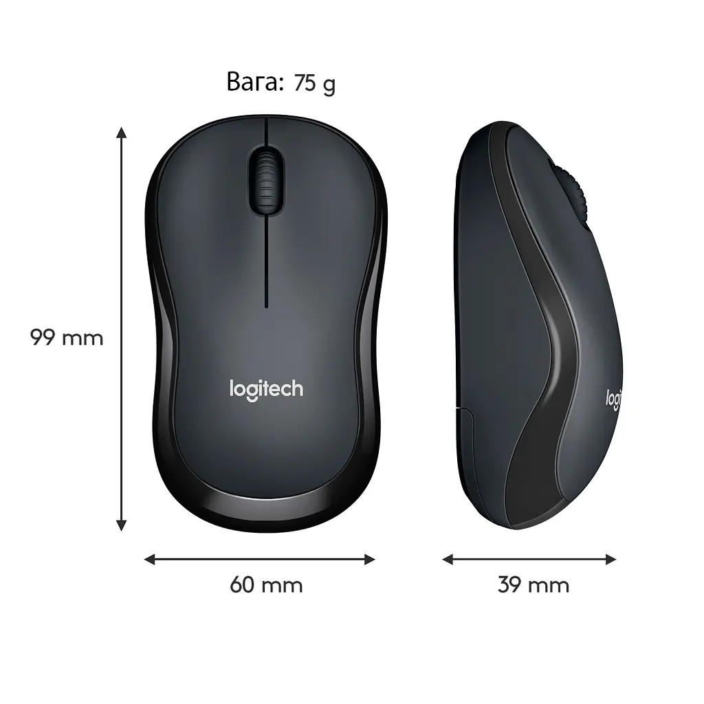 Мишка Logitech M220 Silent Grey (910-004878) - фото 9
