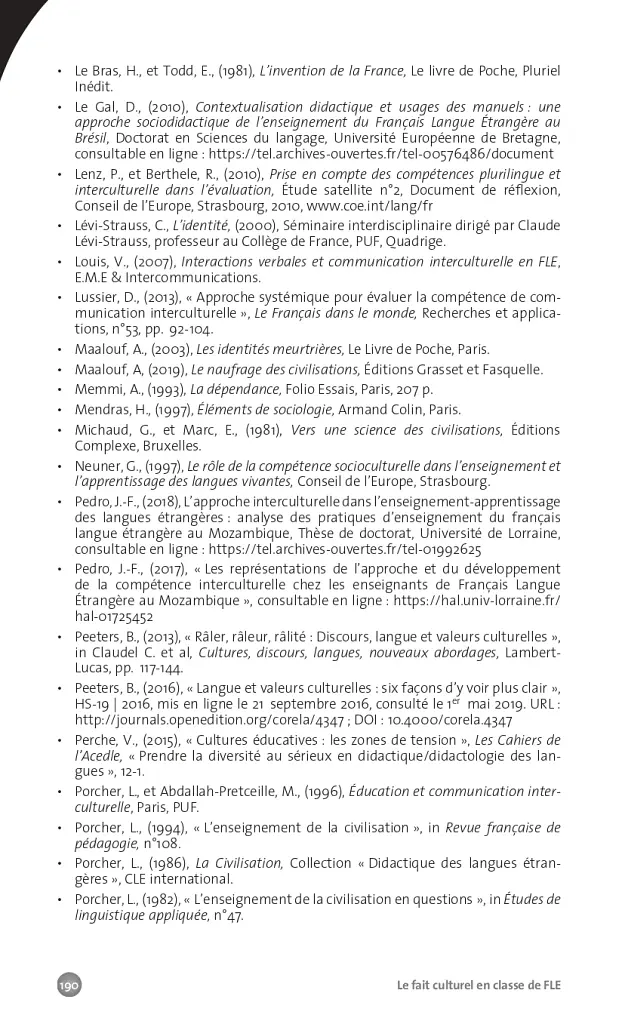 Collection F. Le fait culturel en classe de FLE - фото 35