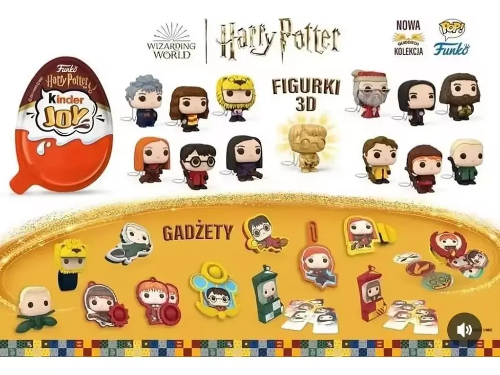Набір яєць шоколадних Kinder Harry Potter Quidditch Nueva Colección Edición 2024 Funko 6x20 г - фото 4