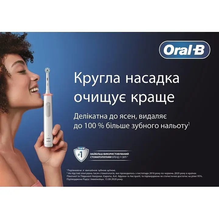 Насадки для електричної зубної щітки Oral-B Pro Sensitive Clean 4 шт. - фото 5