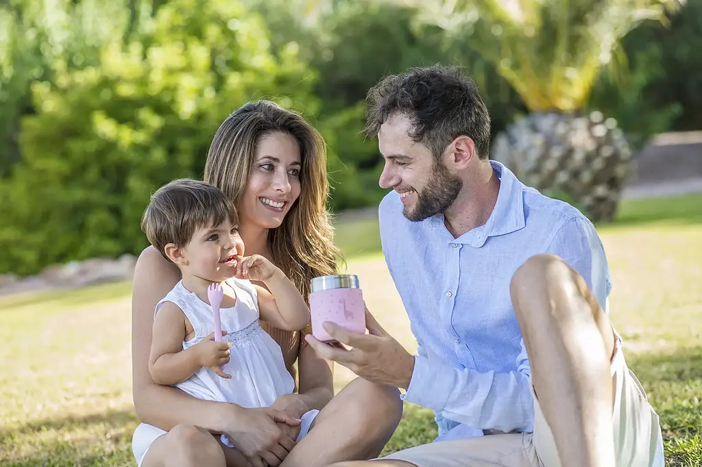 Термос для їжі Miniland Silky Food Mini, 280 мл, рожевий (89245) - фото 4