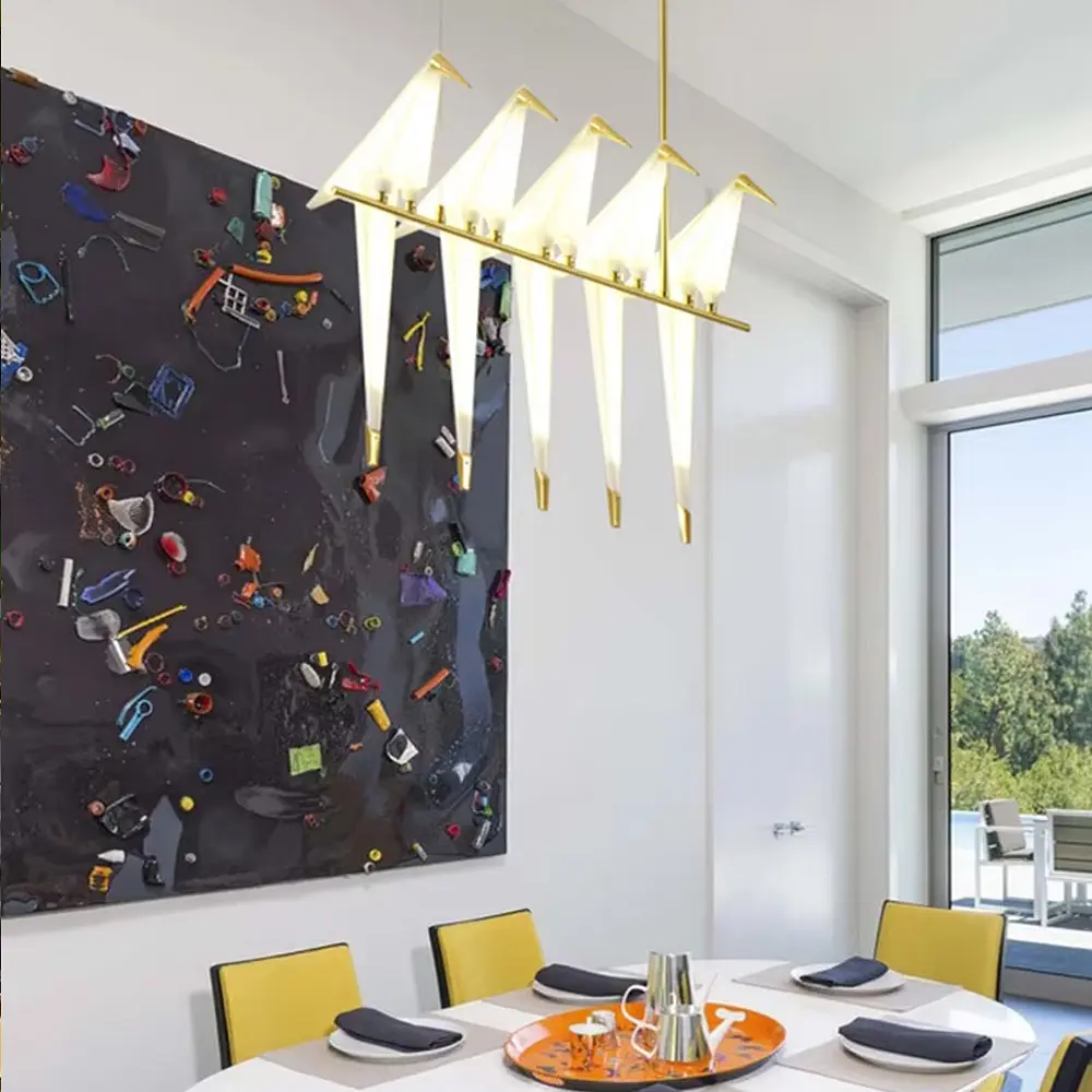 Люстра-композиция из 5 птиц | Ст. AS 145/5 | Line F - фото 5