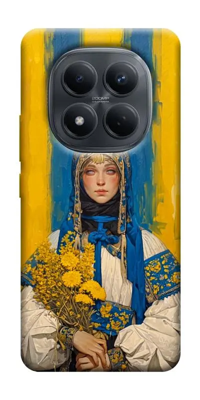 TPU чохол Demsky Ukrainian woman для Xiaomi Redmi Note 15 4G/5G (EU)