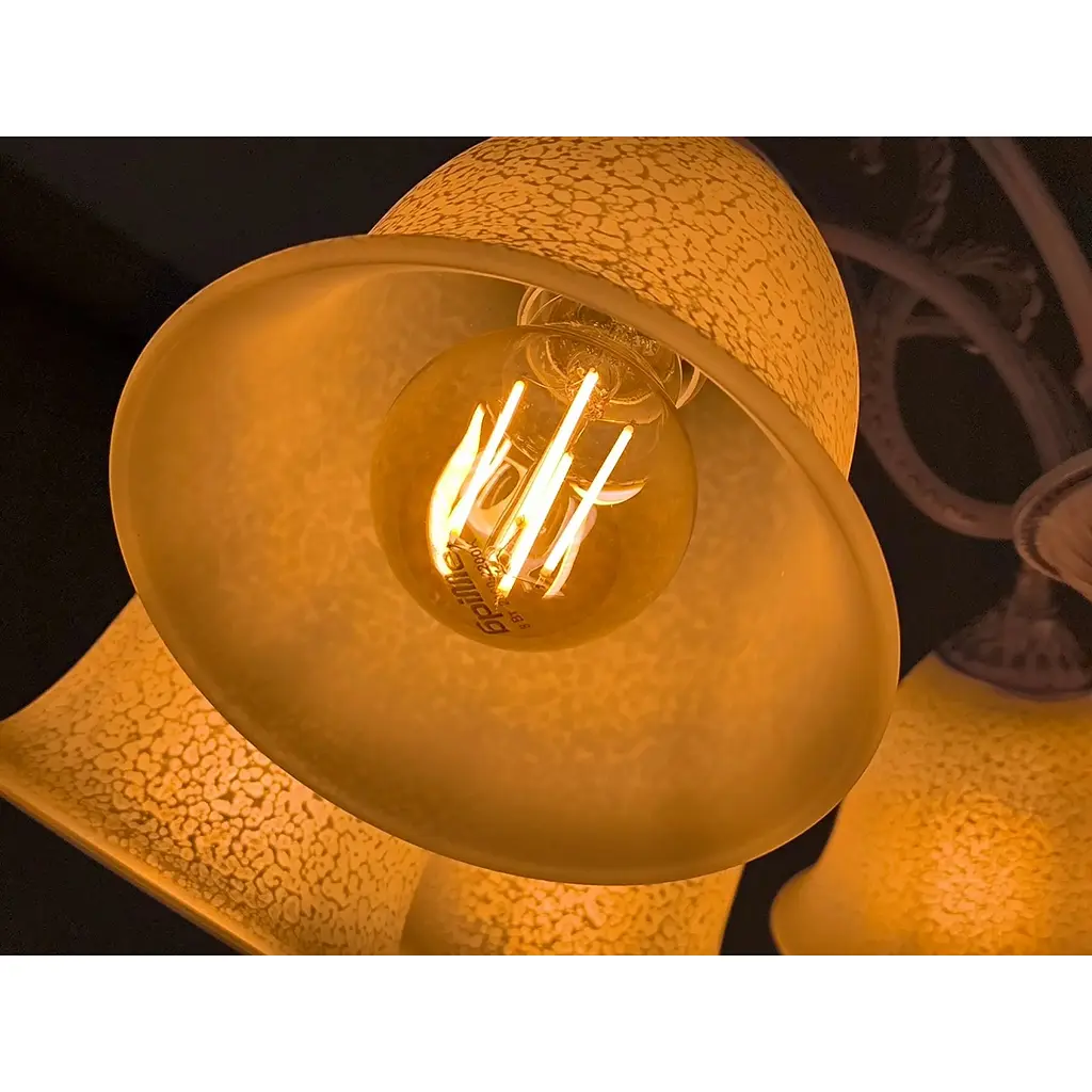 Класична люстра Brille BKL-691S/8 E14 WT+SL - фото 4