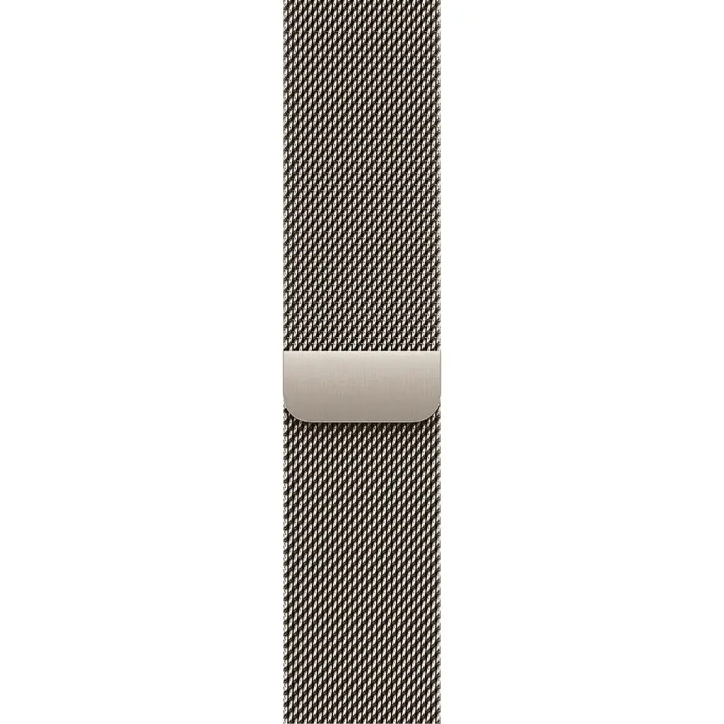 Смарт-годинник Apple Watch Series 10 GPS + Cellular 46mm Natural Titanium Case w. Natural Milanese Loop - S/M (MC7Q4) - фото 3