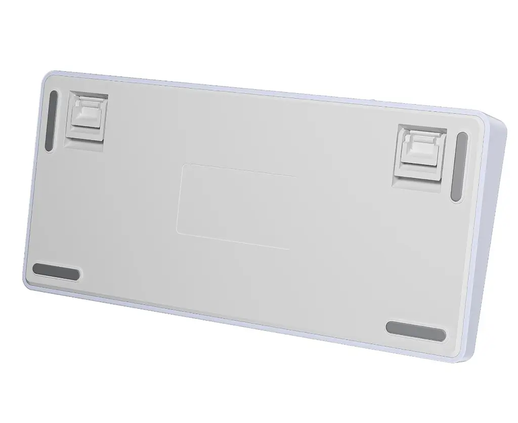 Клавіатура ігрова механічна Aula Mechanical F-75 wireless White-Blue ENG/UKR Gasket Greywood V3 switch Hot-Swap 2.4G/Bluetooth - фото 4