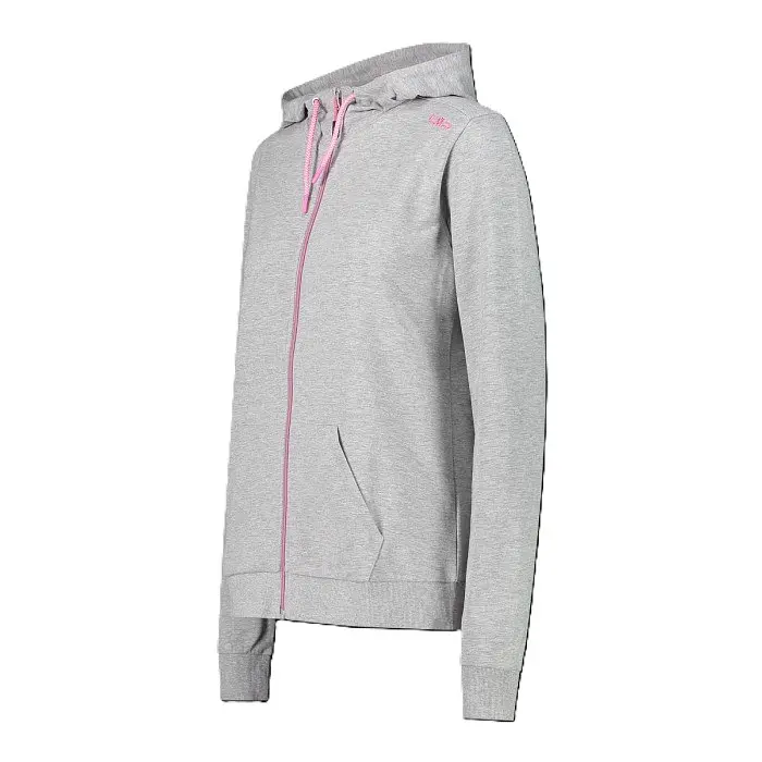 Кофта CMP W Full Zip Hoodie Light grey/Pink M (1097-32D8016M-89UL 40) - фото 3