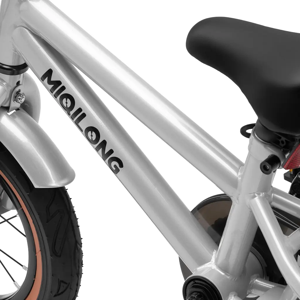 Дитячий велосипед Miqilong ST 12" сріблий (RBB-ST12-SILVER) - фото 9