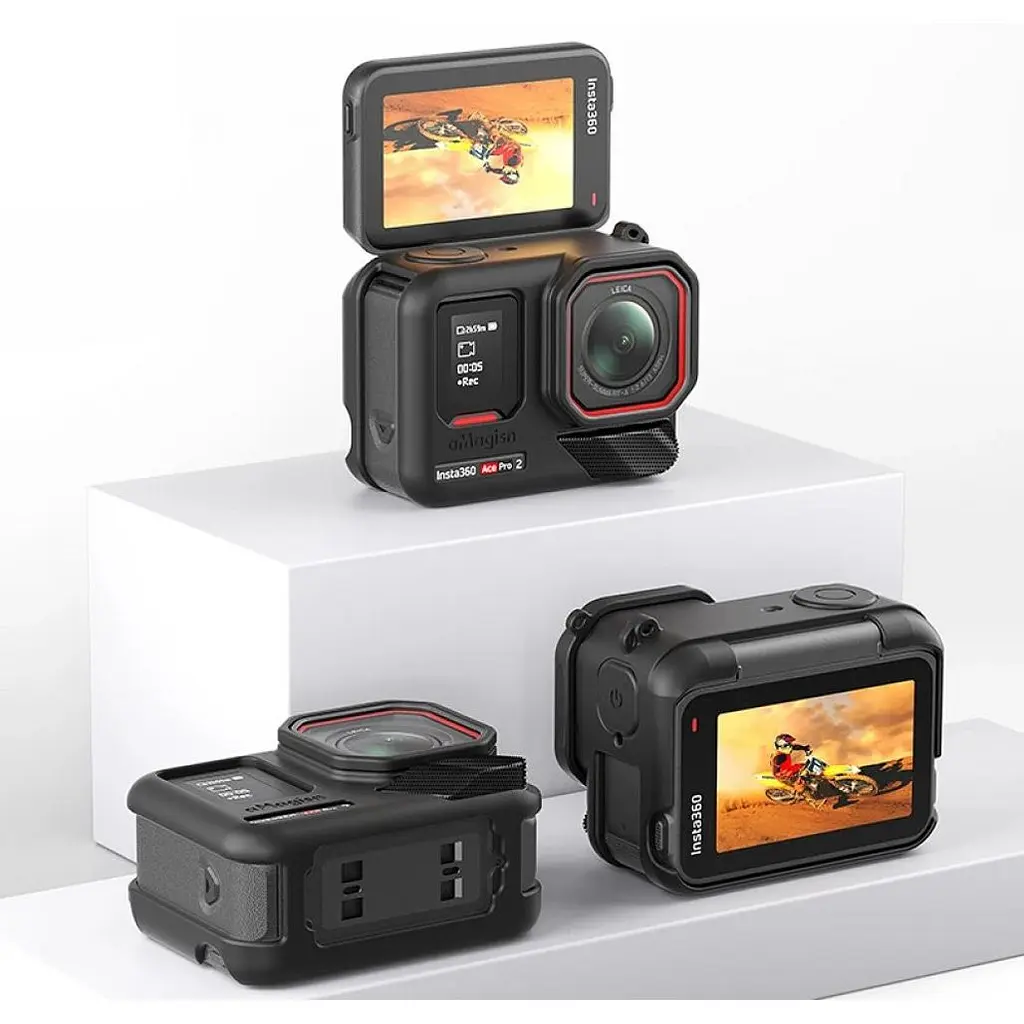 Чохол-рамка с колпачком на линзу aMagisn AC24-A для Insta360 Ace Pro 2 [168376] - фото 4