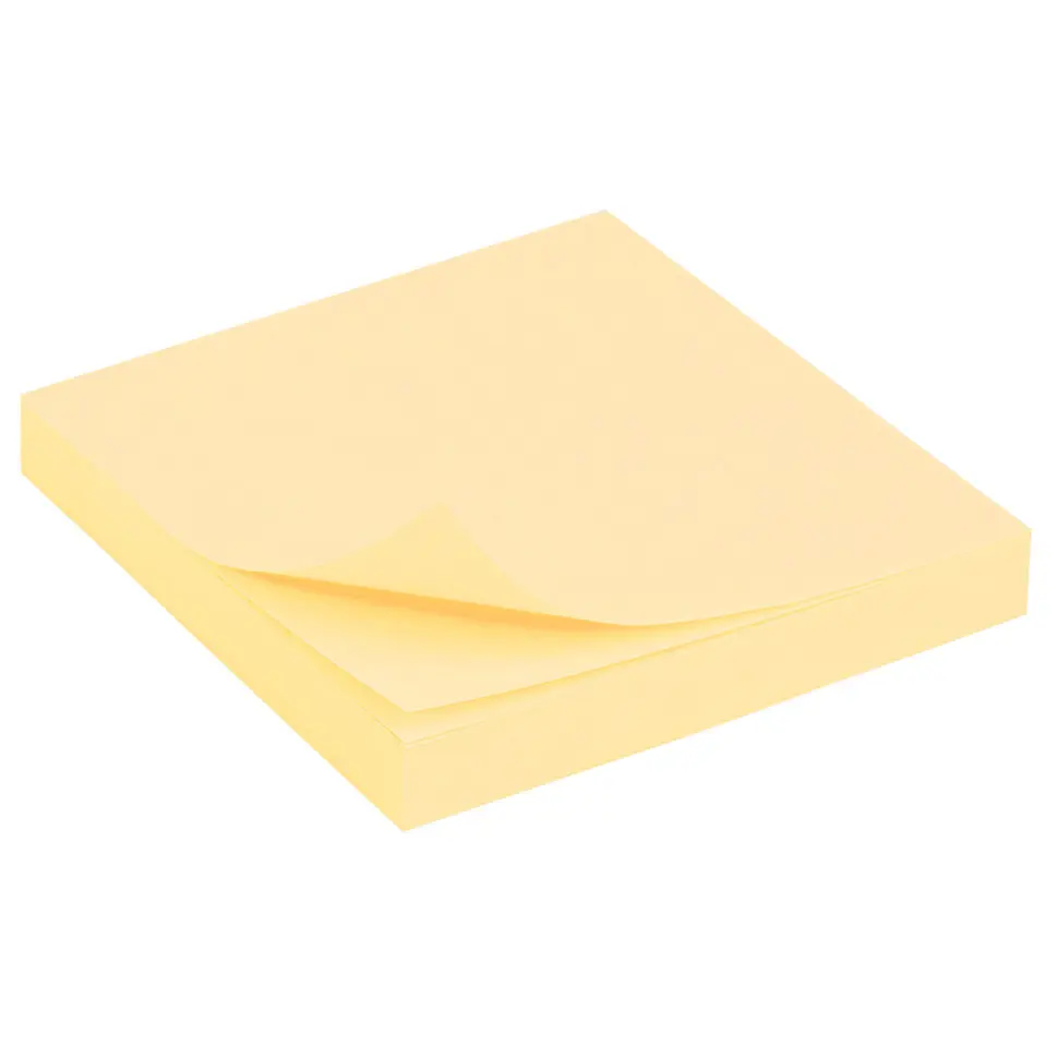 Папір для нотаток самоклеючий DSCN0620(Yellow) 100 шт, 76х76 мм
