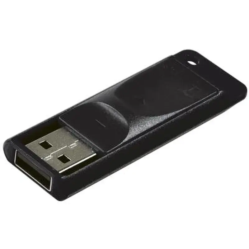 USB флеш накопичувач Verbatim 64GB Slider Black USB 2.0 (98698) - фото 3