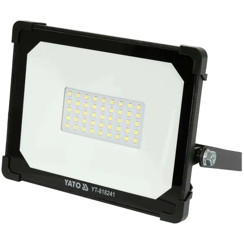 Прожектор Yato SMD LED 30 Вт 230 В 2850 Лм 45 діодів 181x169.5x32 мм чорний (YT-818241) - фото 3