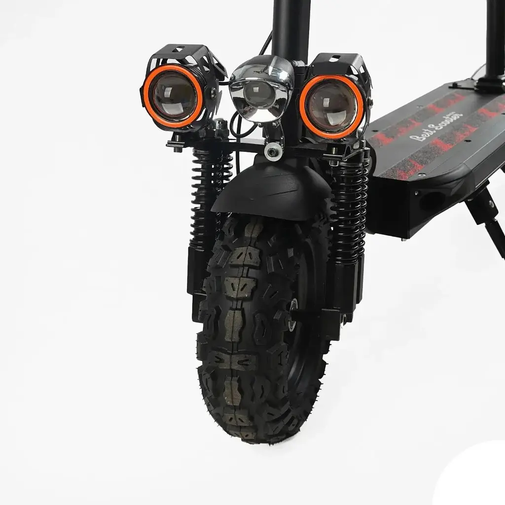 Электросамокат Best Scooter BS-90711 с сиденьем (800W, 48V, 15Ah) Черный + Сетевой фильтр в подарок - фото 7