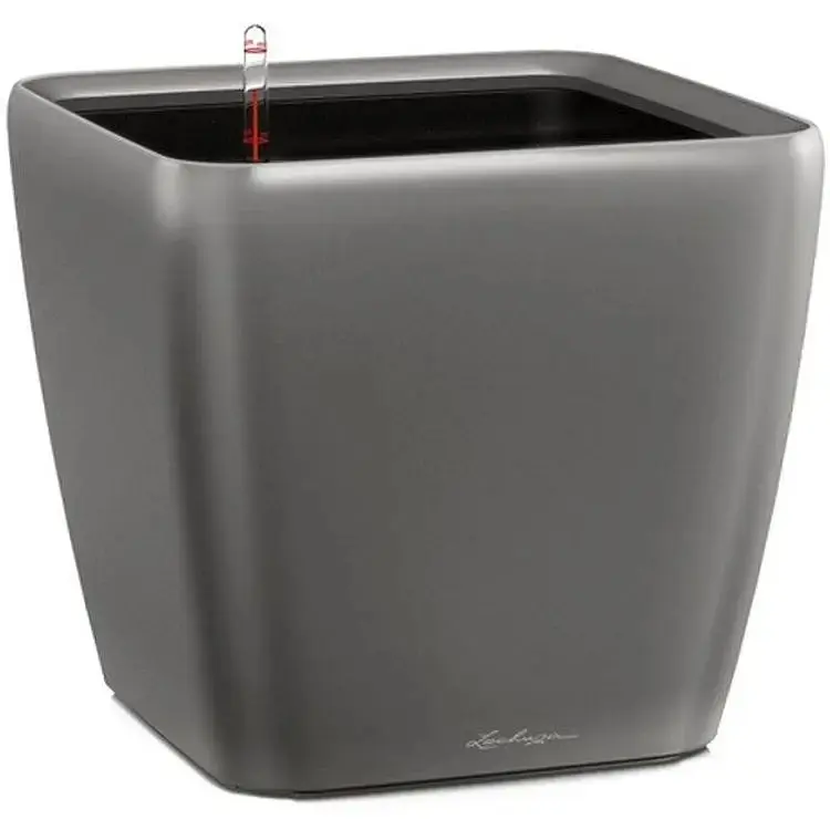 Вазон Lechuza Quadro Premium LS 28 антрацит (16143)