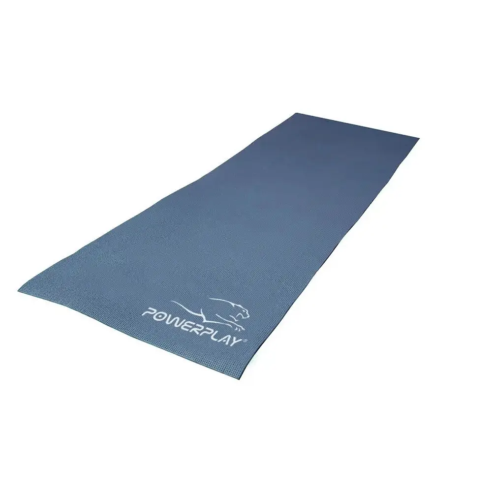 Коврик для йоги и фитнеса Power Play 4010 173 x 61 x 0.6 см, Navy - фото 3