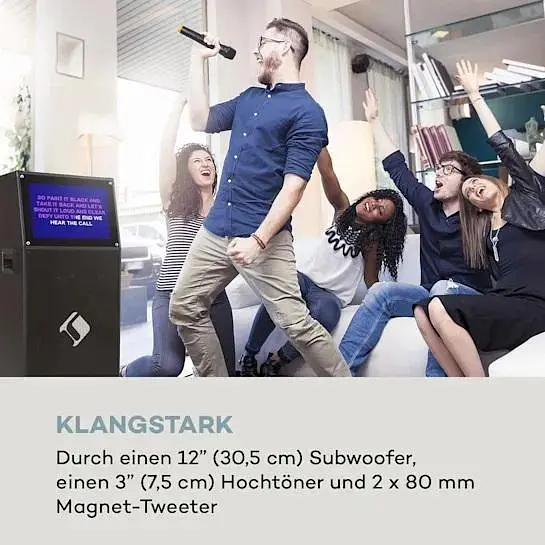 Караоке-система Auna KTV Karaoke System 15.4 дюйма (10034612) - фото 2