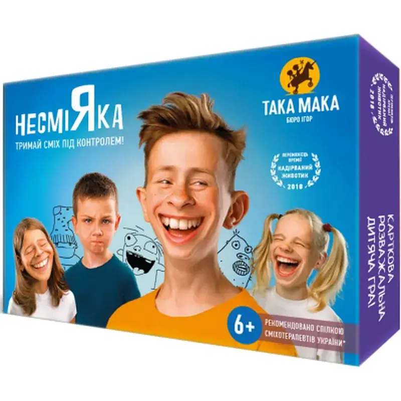Настільна гра Така Мака Несміяка 6+ (10001-UA)