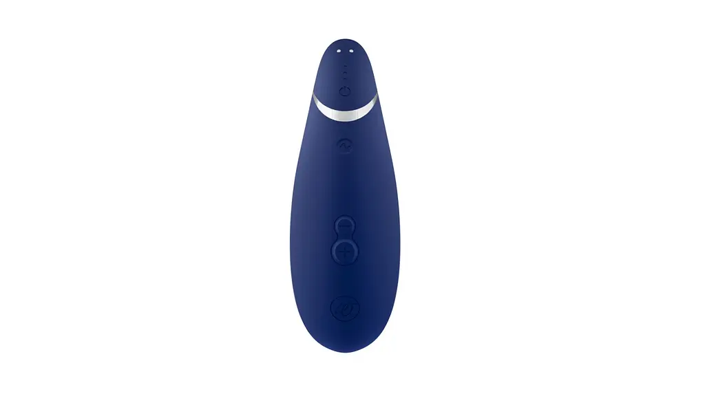 Вакуумний кліторальний стимулятор Womanizer Premium 2 Blueberry - фото 5