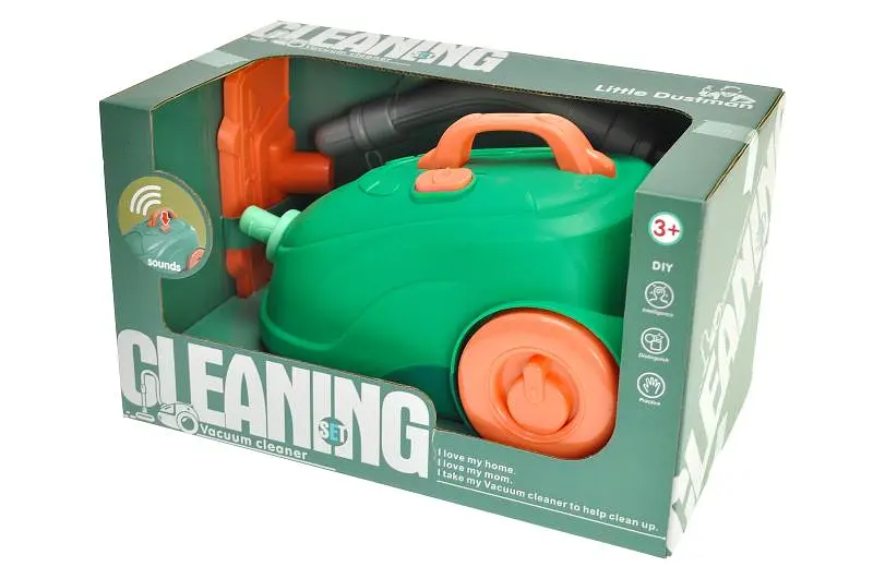 Пилосос XG2-29F на батарейках, в коробці р.30x20x18 см YG Toys - фото 2