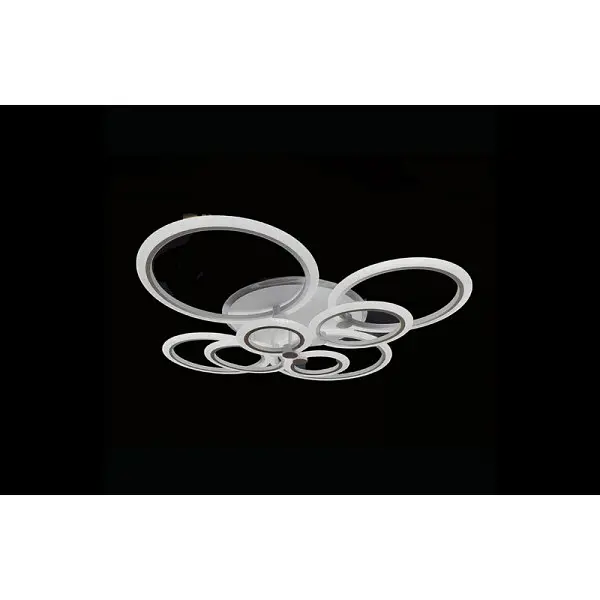 Світлодіодні люстри Linisoln 1888-8 WH LED 3 COLOR Dimmer - фото 2