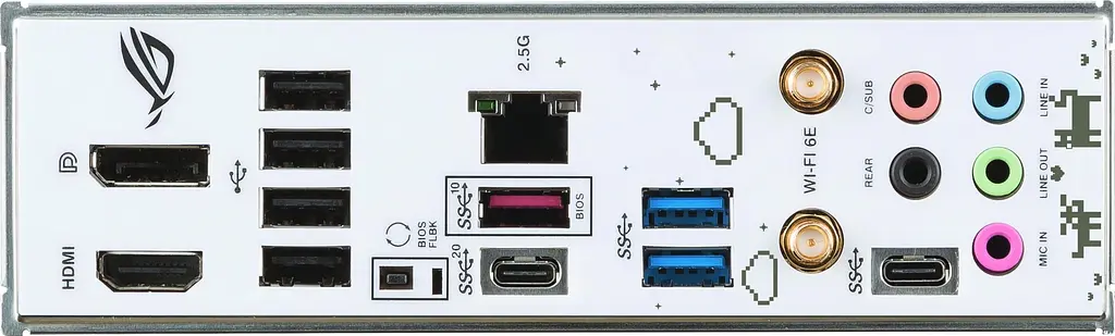 Материнська плата ASUS ROG STRIX B760-A GAMING WIFI (ROG STRIX B760-A GAMING WIFI) (Socket 1700, Intel B760, ATX) - фото 6