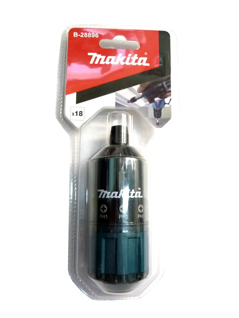Набір біт та механічний бітотримач Makita B-28896 - фото 5
