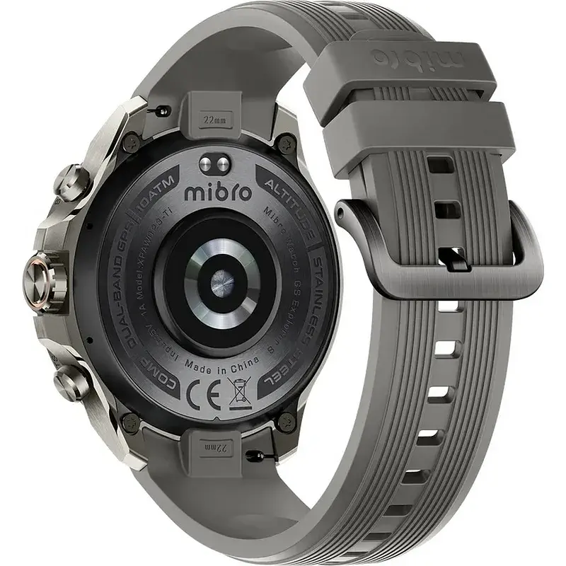 Смарт-годинник Mibro GS Explorer S Titanium Silicone - фото 3