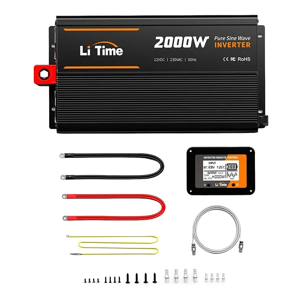Автономний однофазний інвертор 2kW/12V LiTime L12V2KW-EN-Z (44-00527) - фото 17