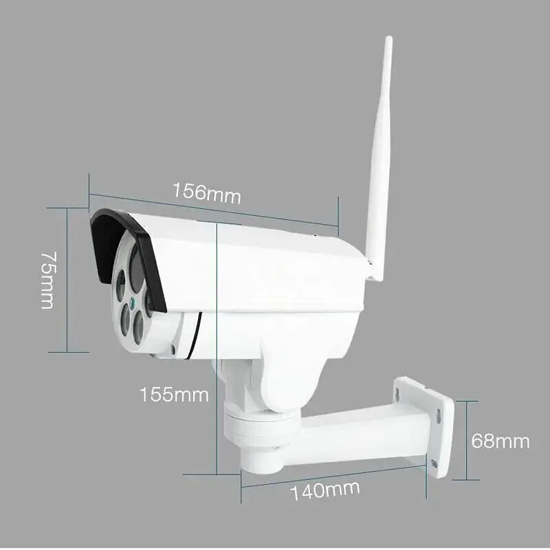 Камера вулична Boavision B989W поворотна PTZ з 5Х наближенням Wifi 5 Мп (100652) - фото 6