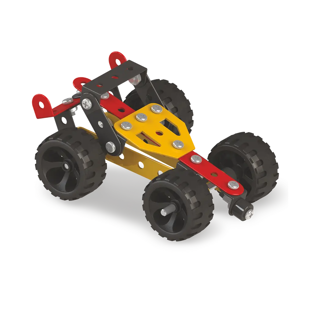 Конструктор Zephyr Mechanix Basic металлический развивающий 90 элементов 6 моделей - фото 3