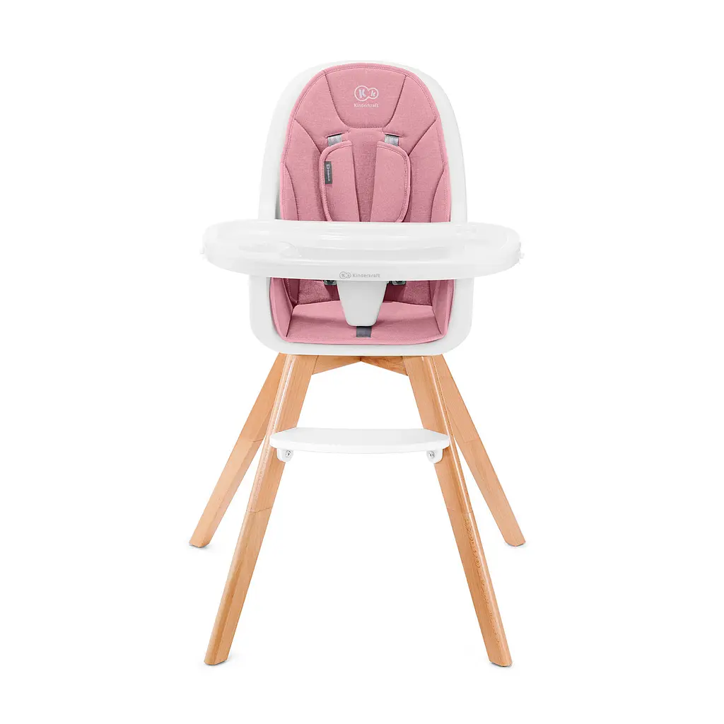 Стульчик для кормления 2в1 KiderKraft Tixi Pink - фото 2