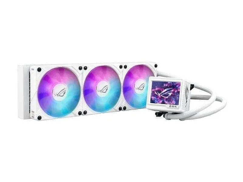 Водяне охолодження Asus ROG Ryujin III 360 ARGB Extreme White Edition (90RC0132-M0EAY0) - фото 2