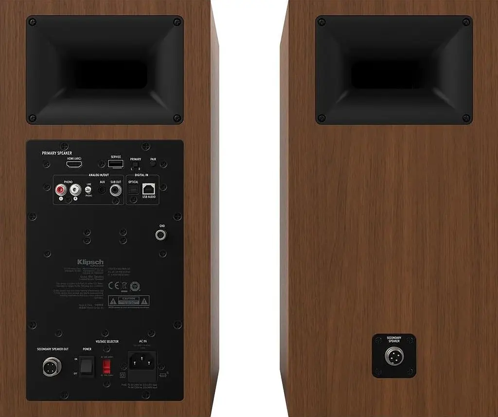 Повна активна мультимедійна акустика Klipsch The Sevens Walnut - фото 3