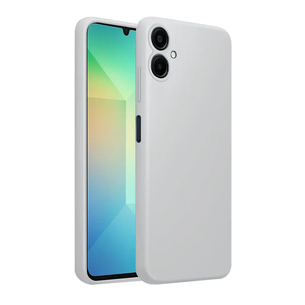 Чохол MAKE Samsung A06 Silicone Silver - фото 3