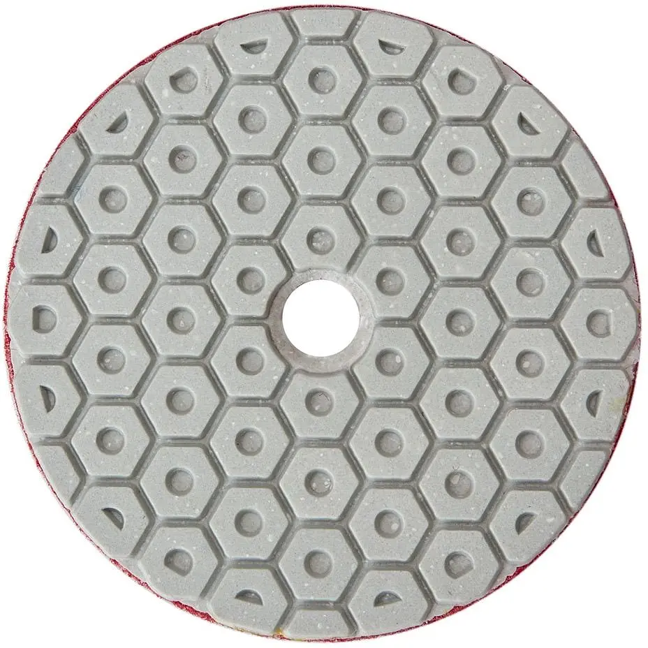 Круг алмазный Alloid Building Tools Combs шлифовальный на липучке 100 мм зерно 400 (DD-63382) - фото 2