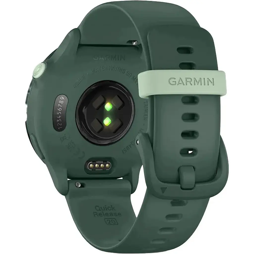 Смарт-годинник Garmin Vivoactive 6 Metallic Jasper Green with Jasper Green Band (010-02985-02) - фото 2