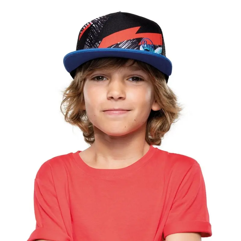 Кепка Buff Kids Trucker Чорний-Синій - фото 3