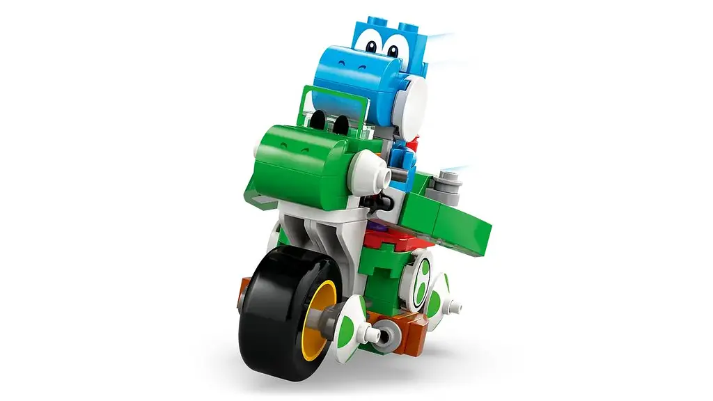 Конструктор LEGO Super Mario Mario Kart - Yoshi Bike 133 детали (72031) - фото 8