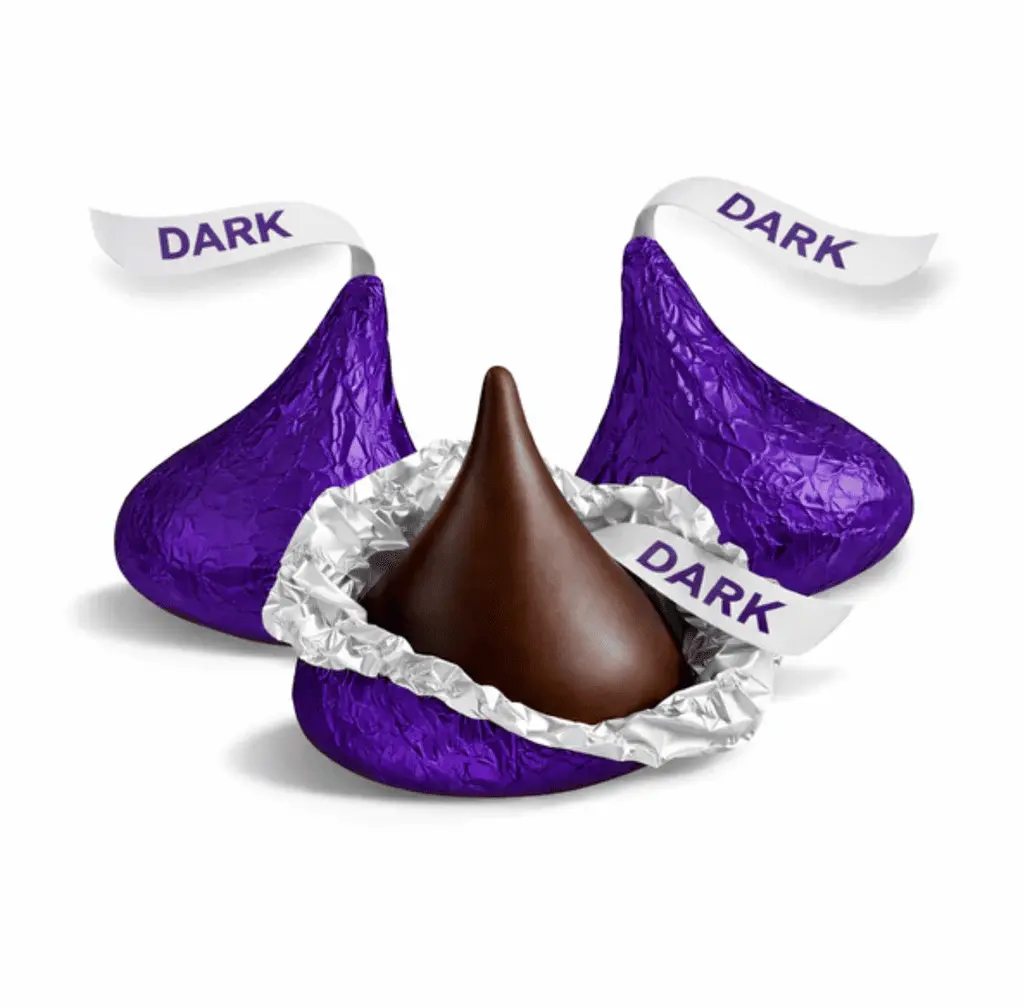 Шоколадні цукерки Hershey's Kisses Special Dark Chocolate Share Pack 246г - фото 4