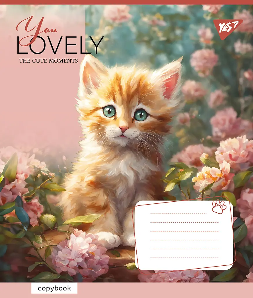 Набір зошитів шкільних YES А5/12 лінія You Lovely 25 шт (766954) - фото 2