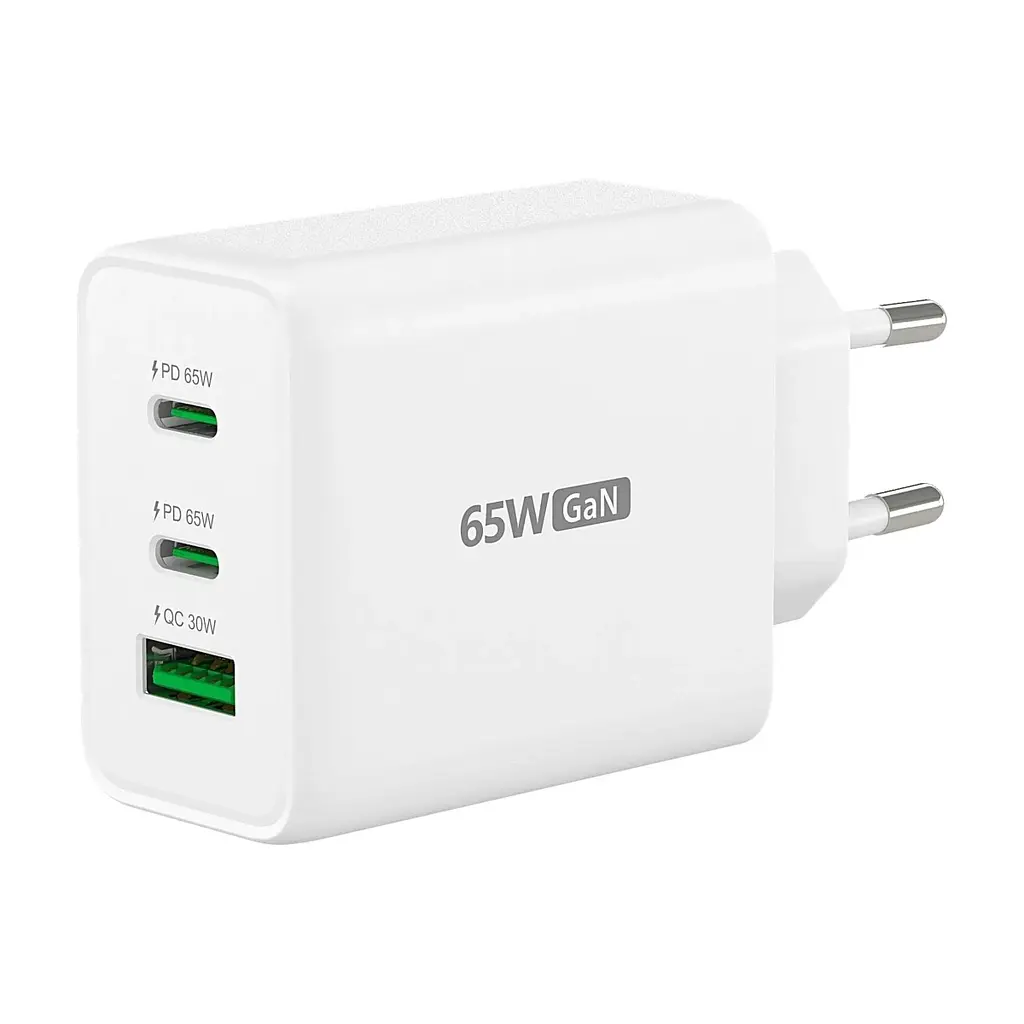 Мережевий зарядний пристрій XPRO C80A PD20W+QC3.0 Type-C to Lightning для телефону та планшета, білий (21664-01) - фото 2