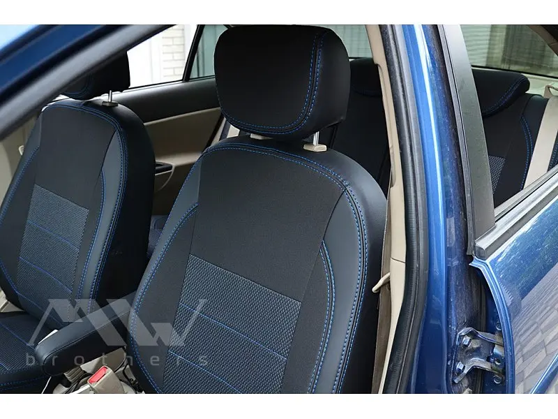Авточохли модельні MW Brothers для Hyndai Accent (Verna) c 2006 - 2010 - фото 4