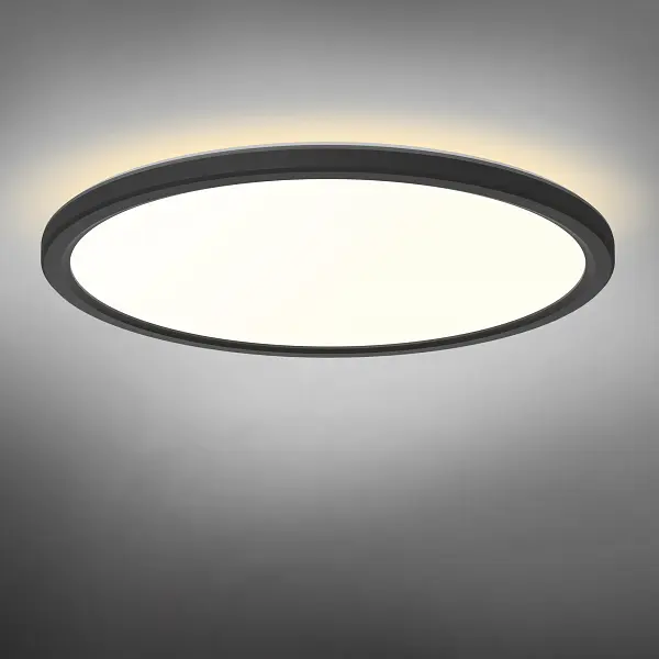 LED светильник с декоративной подсветкой VIDEX DL5R 22W 3000K-4000K-5000K Black - фото 9