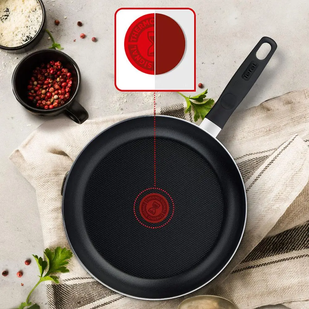 Сковорода Tefal Valide Cook Titanium 28 см., с титановым антипригарным покрытием - фото 2